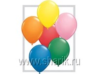 1101-0372 Q 11" ассорти стандарт 6цветов	