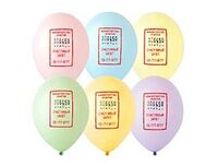 1103-3272 Шар с рисунком 14" Счастливый билетик 2ц