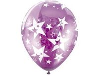 1103-0193 Шелкография кристалл 14" Звезды Большие	
