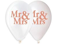 1103-1808 Шар 14" с рисунком MR&MRS/Ит	