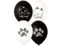 1103-2339 Шар с рисунком 14" Котики Лапки	