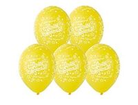  1103-2857 Шелкография пастель 14" С ДР Звезды желт 