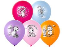 1103-2934 Шар 12" с рис С ДР Единорог Малыш 2цв/E