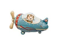 1207-6730 Р ФИГУРА Самолет с медведем