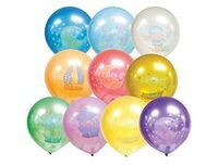  1103-0374 Шар 18" металлик с рисунком ассорти 
