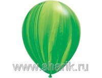 1108-0342 Q 11" Супер Агат Green