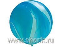 1108-0350 Q 30" Супер Агат Blue