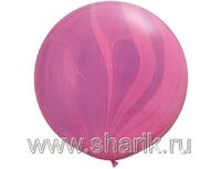 1108-0353 Q 30" Супер Агат Pink Violet