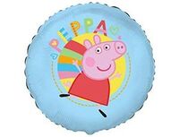 1202-3974 Ф 18" PEPPA Свинка Пеппа голубой