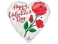 1202-4381 А 18" HVD Роза алое сияние сатин S40