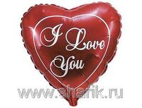 1203-0351 Ф 24" ILY Красное сердце/FM
