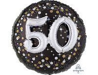 1203-0684 А ДЖАМБО HB Sparkling Birthd 50 gold P75