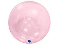 1204-1207 Г BUBBLE Б/РИС 15" Кристалл Pink	