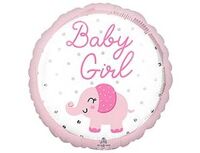 1202-3572 А 18" BABY GIRL Слоник розовый S40 