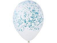 1103-3023 Шелкография 14" паст Бел/Marble гол/Ит