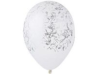 1103-3026 Шелкография 14" паст Бел/Marble сер/Ит