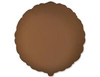 1204-1614 Ф Б/РИС 18" КРУГ Choco Brown
