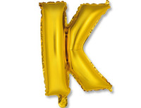 1206-0813 К БУКВА К 14" Gold