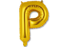 1206-0819 К БУКВА Р 14" Gold