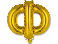 1206-0823 К БУКВА Ф 14" Gold
