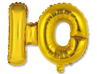 1206-0826 К БУКВА Ю 14" Gold