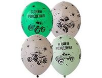  1103-2568 Шелкография пастель 14" С ДР Монстр Трак 