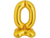 1207-5915 К ЦИФРА 0 50" Gold на подставке