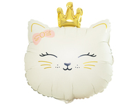 1207-6248 К ФИГУРА Кошечка с короной бежевая