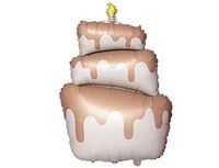 1207-6251 К ФИГУРА Торт бежевый сатин