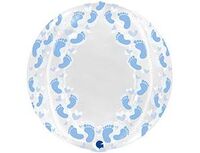  1204-1388 Г BUBBLE 19" Пяточки голубые 
