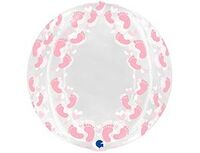  1204-1389 Г BUBBLE 19" Пяточки розовые 