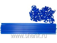 1302-0468 Комплект Палочка+Розетка Синие, 25шт