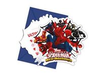 1403-0240 Приглашение Человек-Паук Великий 6шт/P	