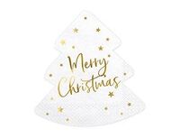 1502-5714 Салфетка Елка MERRY CHRISTMAS 33см20ш/PD	