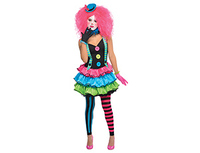 1508-0027 Костюм подр Кукла Клоунесса Junior S/A