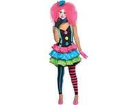 1508-0028 Костюм подр Кукла Клоунесса Junior M/A