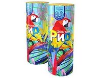 1510-0002 Фонтан пиротехн Рио 20см 40сек