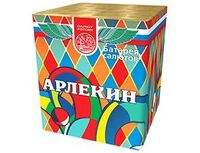 1510-0135 Батарея салютов Арлекин 16 залпов 20сек