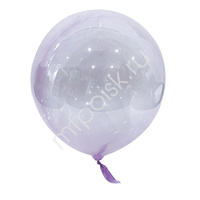 Y 18" Шар-сфера Bubble Purple 1шт