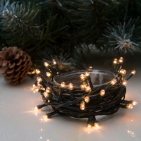 ГИРЛЯНДА ЦВЕТ БЕЛЫЙ 3,5М LED-50-220V 8 РЕЖИМОВ