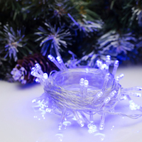 ГИРЛЯНДА ЦВЕТ СИНИЙ 5М LED-50-220V 8 РЕЖИМОВ