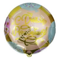 Y Круг 05 С Днем Рождения Конфетти 18"/45см