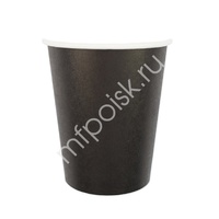 Y 250мл Стаканы бумажные Black 6шт