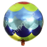 Y Круг 06 Радужный 18"/45см