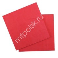 Y 33см X 33см Салфетки Red 12шт