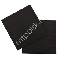Y 33см X 33см Салфетки Black 12шт