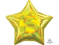 1205-0136 А Б/РИС БЛЕСК ЗВЕЗДА 19" Переливы Yellow	