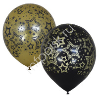 M 12"/30см BLACK&GOLD 5 ст. рис Голливуд 25шт