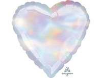 1205-0110 А Б/РИС БЛЕСК СЕРДЦЕ 18" Iridescent