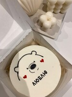 Мини тортик "Люблю"